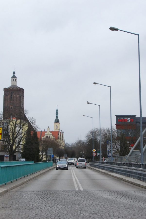Border bridge - view to Polish side.